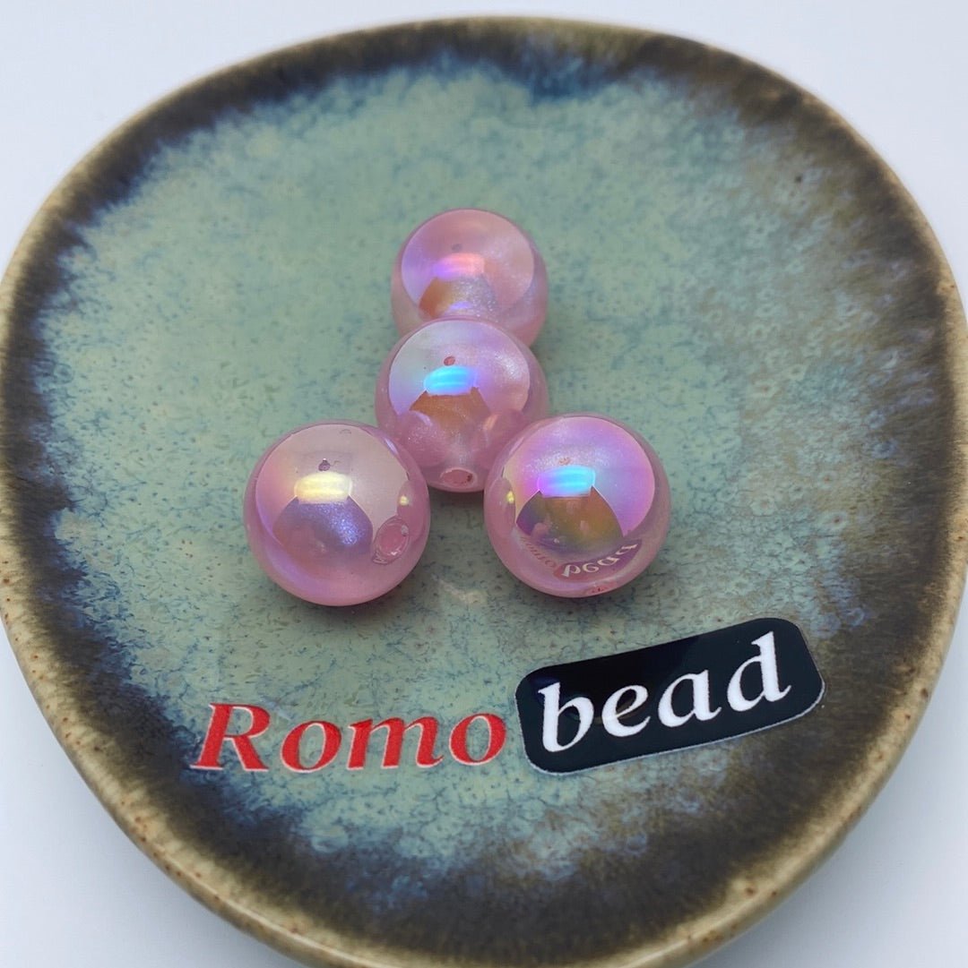 46. Super shiny 16mm UV round beads - Romo bead