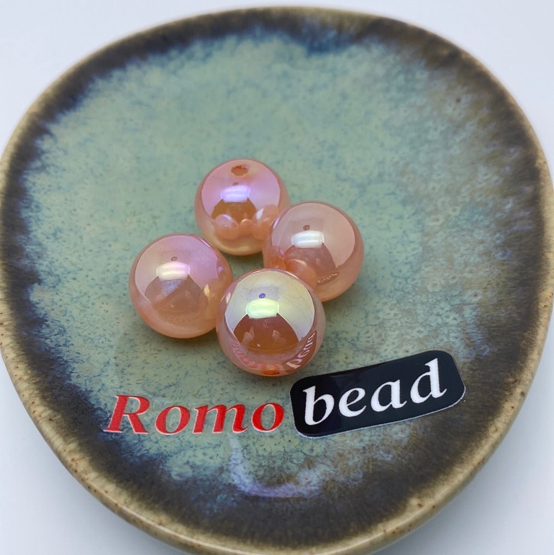 46. Super shiny 16mm UV round beads - Romo bead