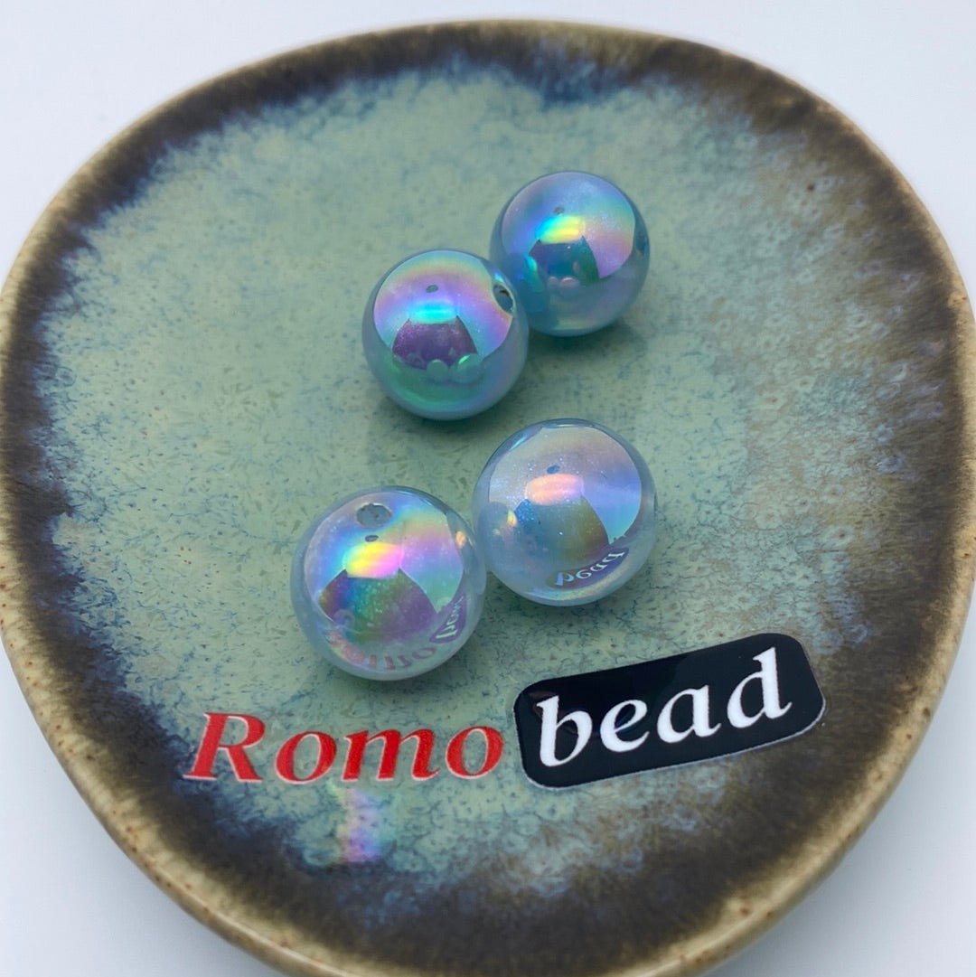 46. Super shiny 16mm UV round beads - Romo bead