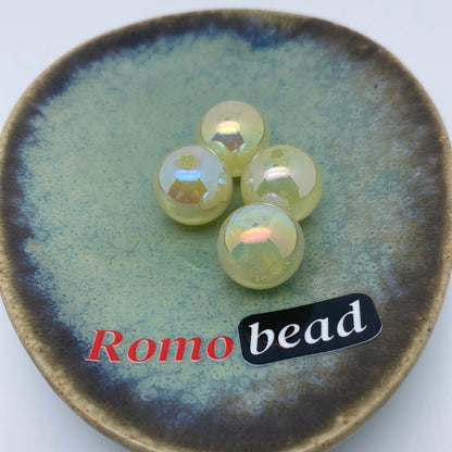 46. Super shiny 16mm UV round beads - Romo bead