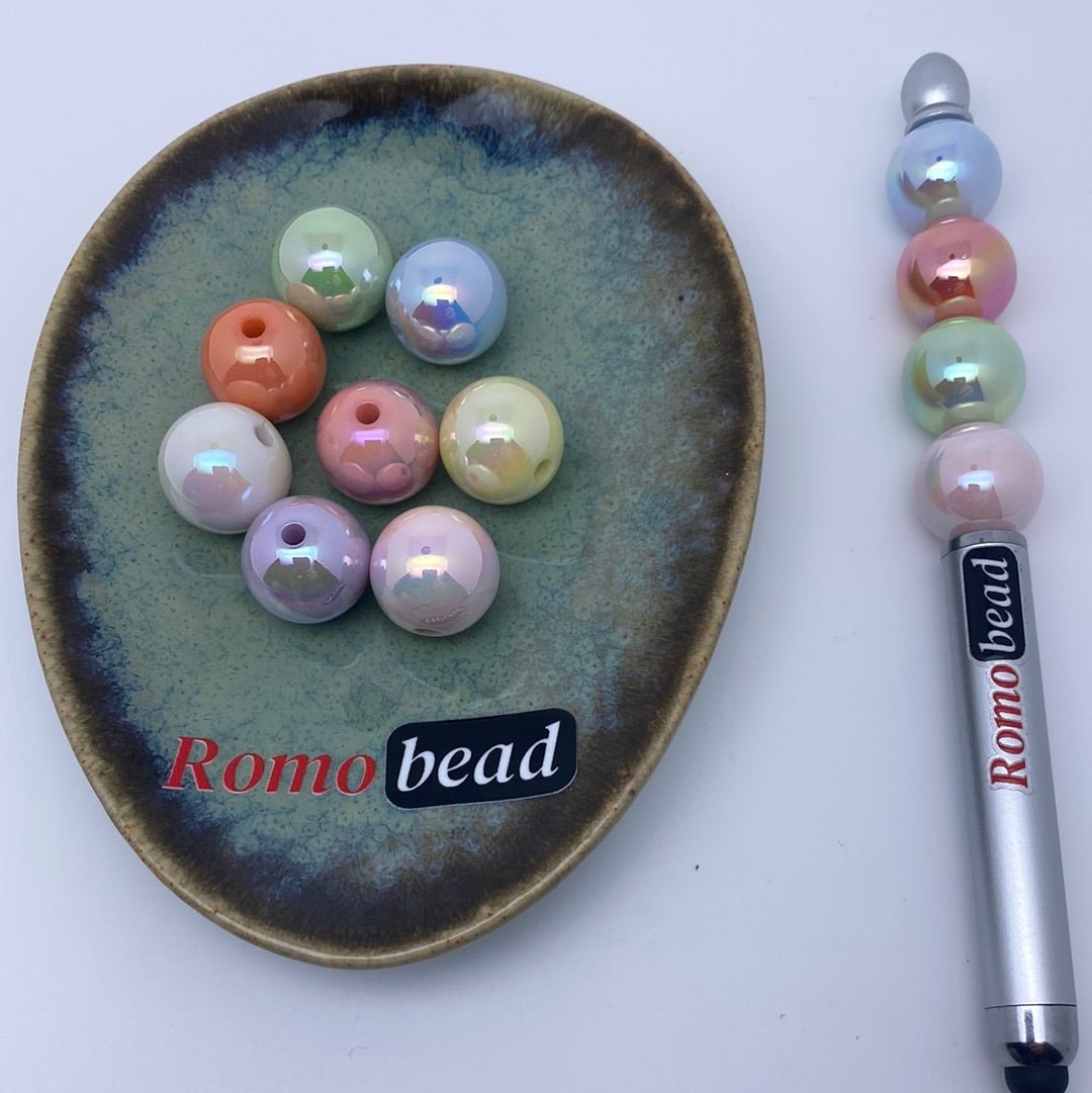 47. 16mm Round UV beads - Romo bead