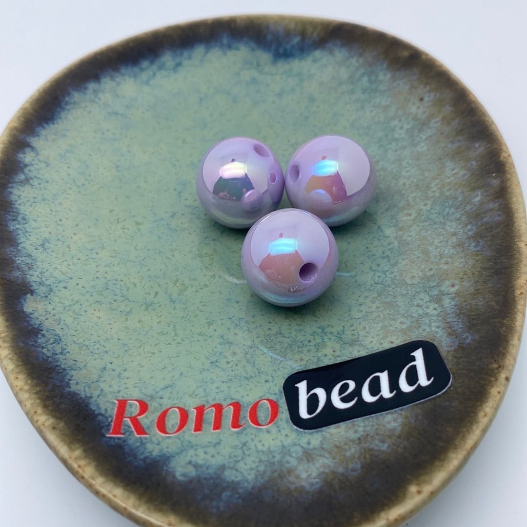 47. 16mm Round UV beads - Romo bead