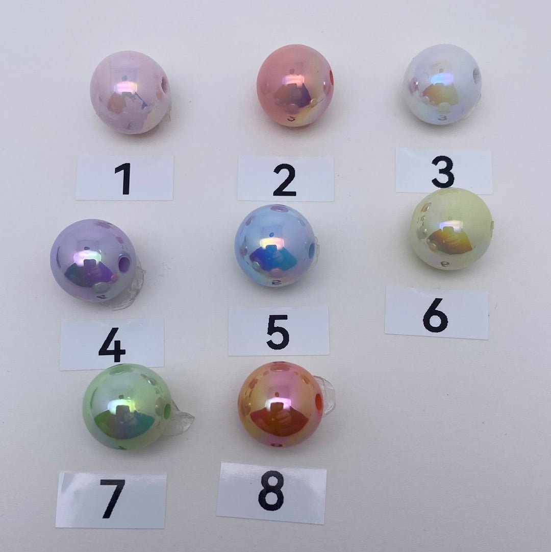 47. 16mm Round UV beads - Romo bead