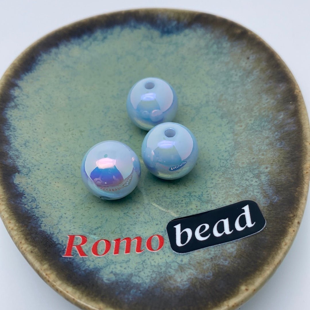 47. 16mm Round UV beads - Romo bead