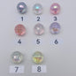 49. Clear disco 16mm beads - Romo bead