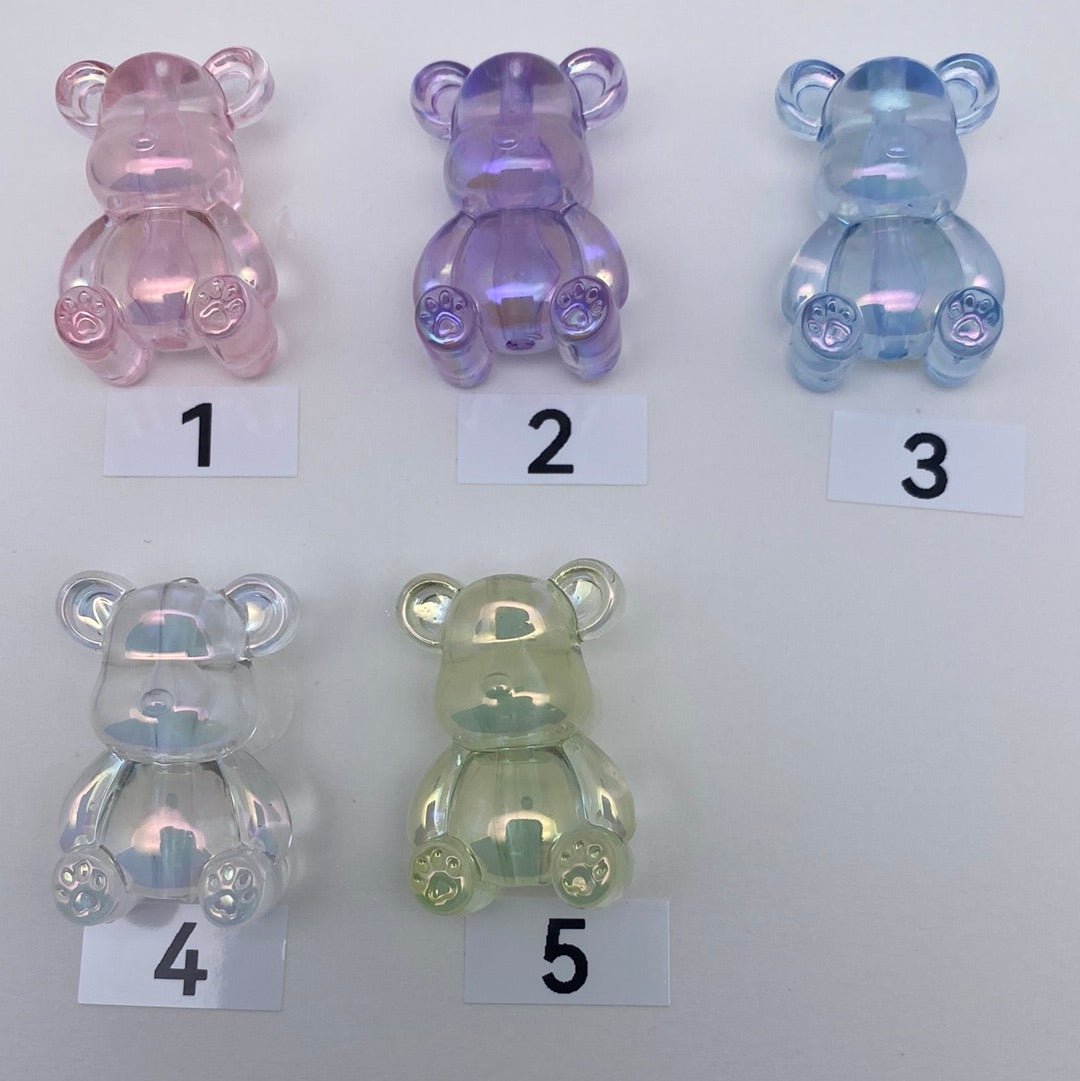 5. clear bear beads - Romo bead