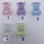 5. clear bear beads - Romo bead