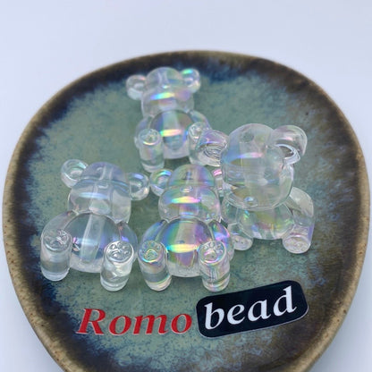 5. clear bear beads - Romo bead