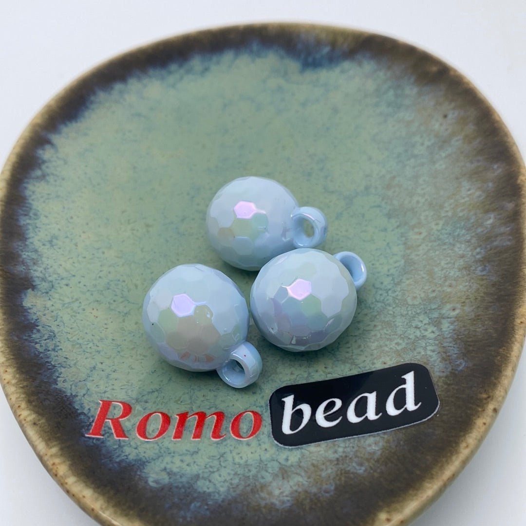 50. Pendent UV disco 16mm beads - Romo bead