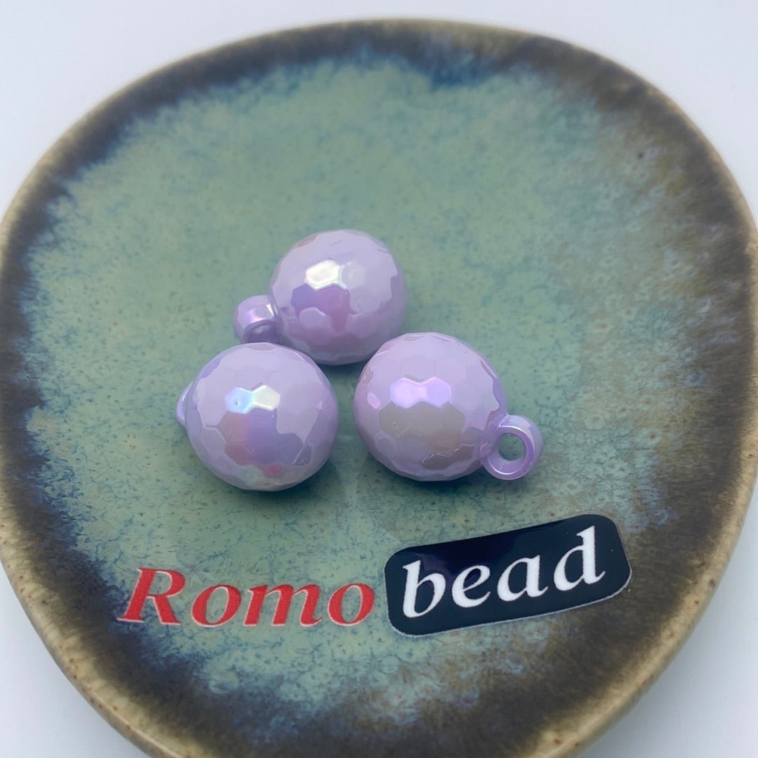 50. Pendent UV disco 16mm beads - Romo bead