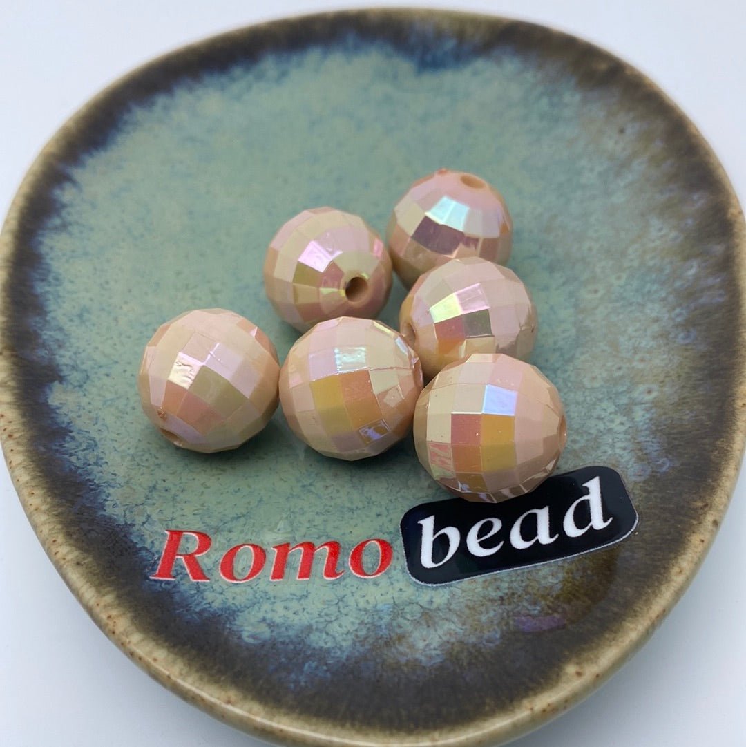 51. UV disco 16mm beads - Romo bead