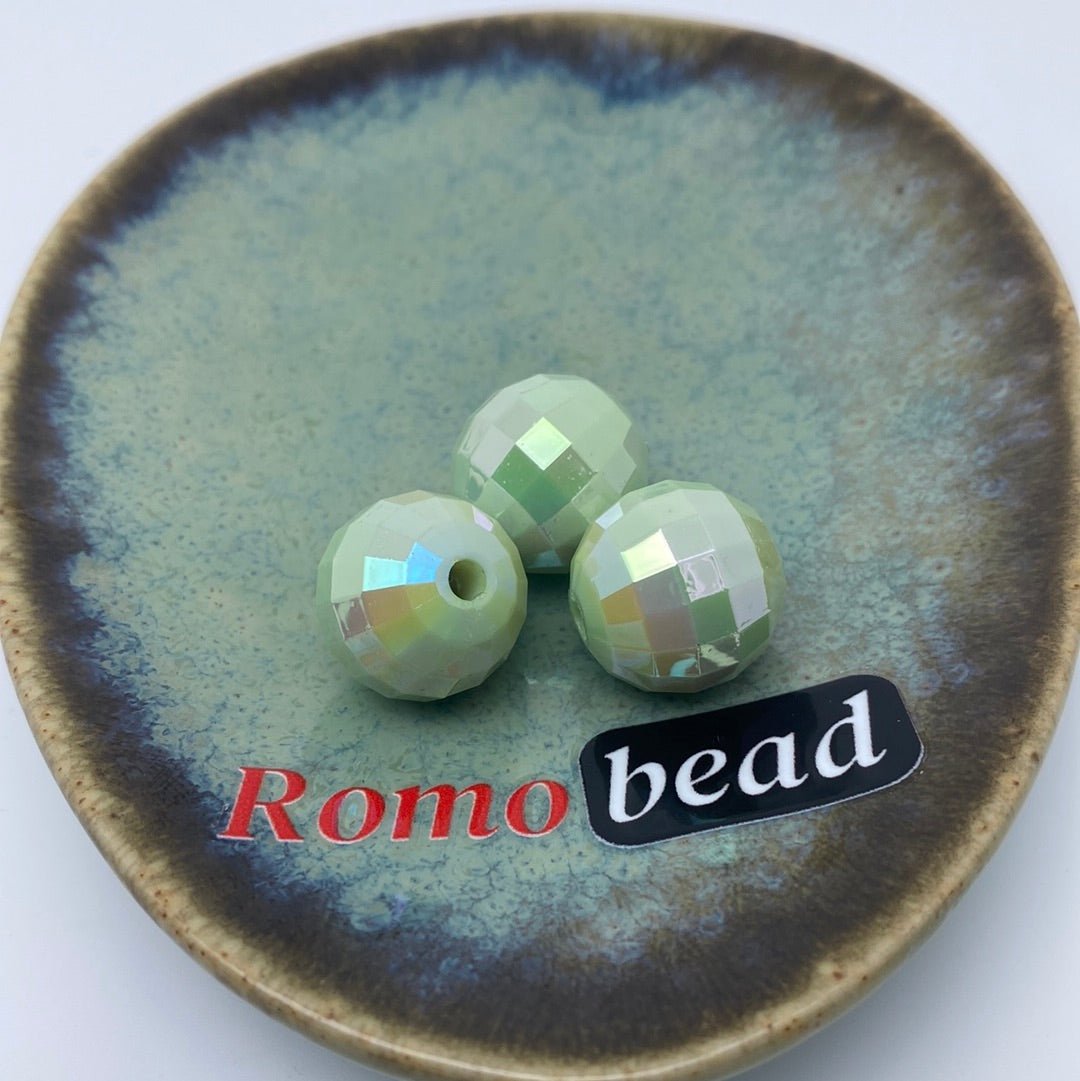 51. UV disco 16mm beads - Romo bead