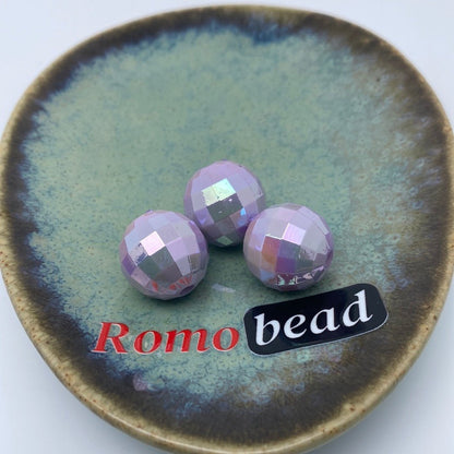 51. UV disco 16mm beads - Romo bead