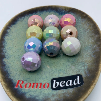 51. UV disco 16mm beads - Romo bead