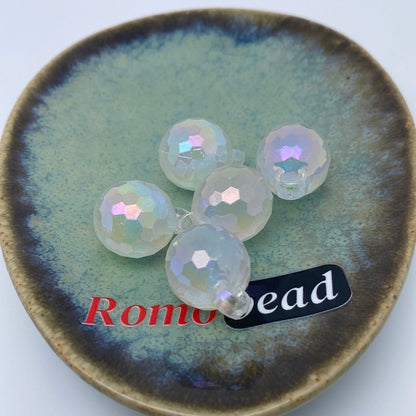 53. Shiny disco pendant 16mm beads - Romo bead