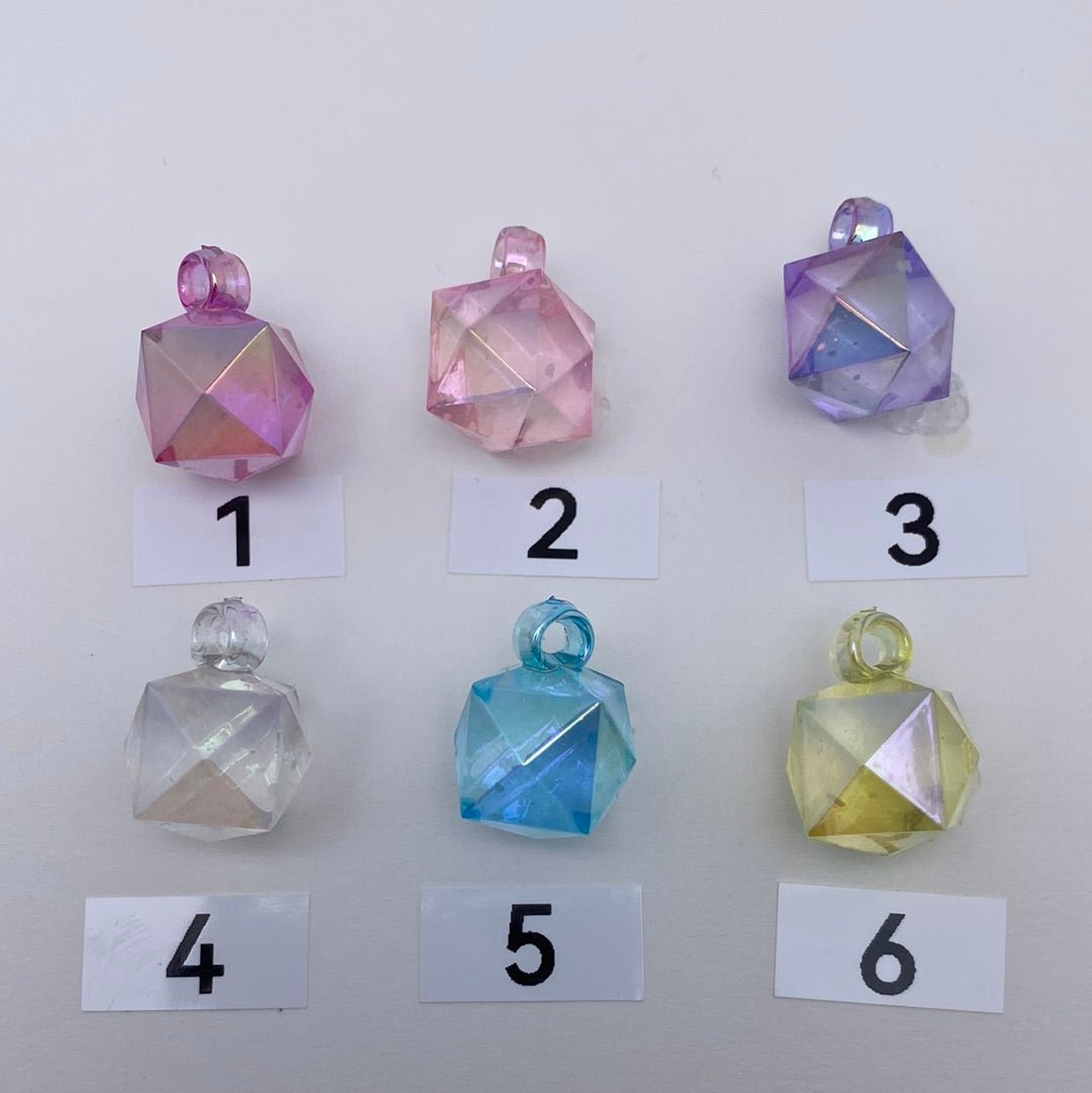 54. Diamond clear pendant beads - Romo bead