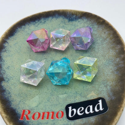 54. Diamond clear pendant beads - Romo bead