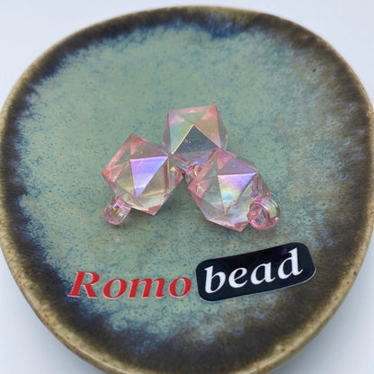 54. Diamond clear pendant beads - Romo bead