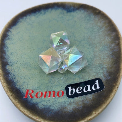 54. Diamond clear pendant beads - Romo bead