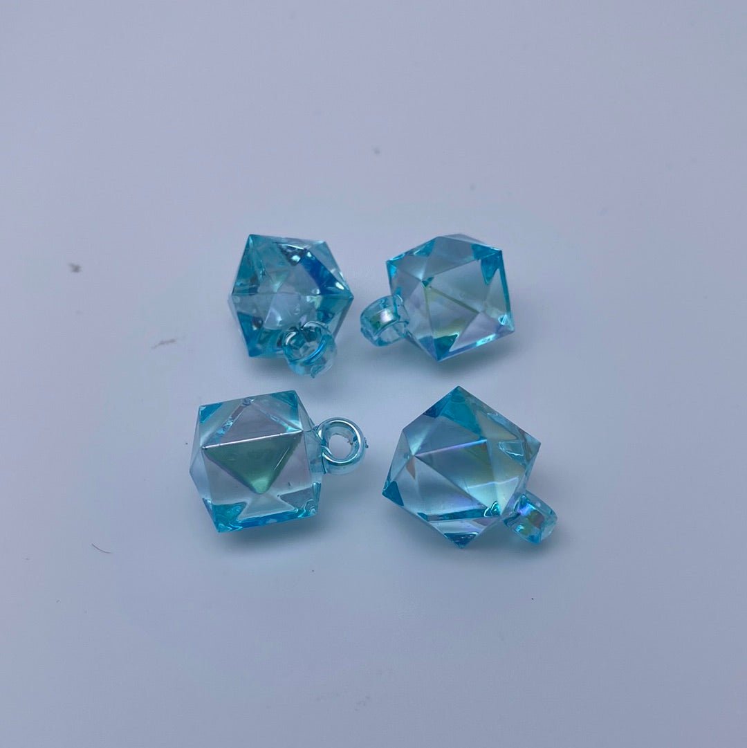 55. clear UV pendant Diamond beads - Romo bead