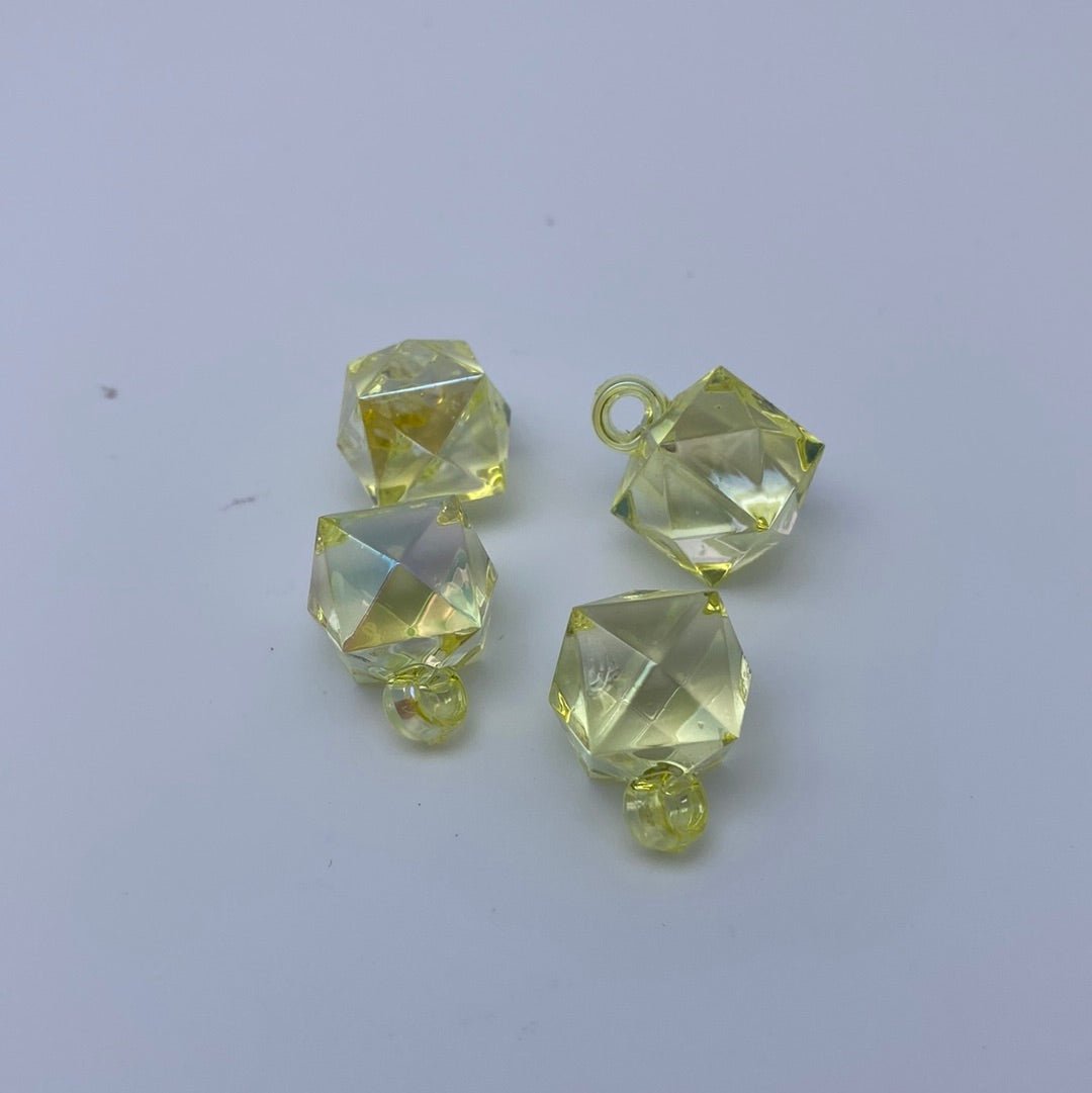 55. clear UV pendant Diamond beads - Romo bead