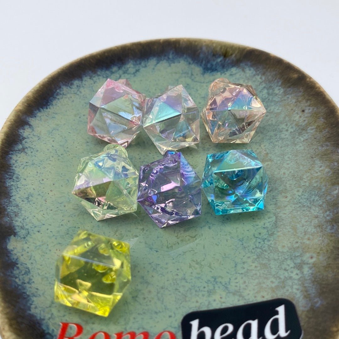 55. clear UV pendant Diamond beads - Romo bead