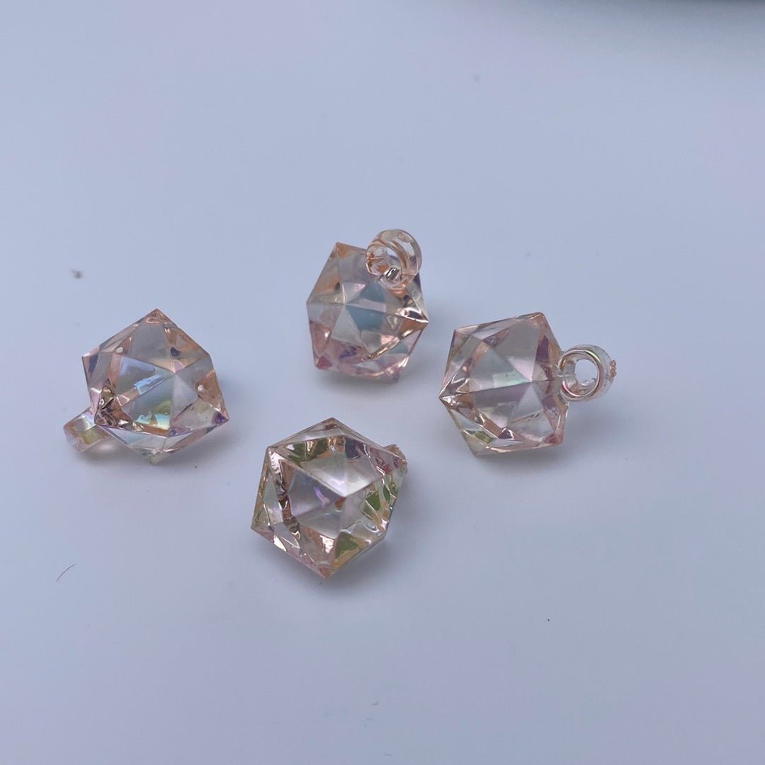 55. clear UV pendant Diamond beads - Romo bead