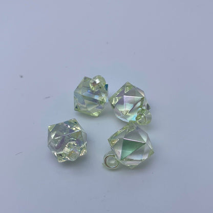 55. clear UV pendant Diamond beads - Romo bead