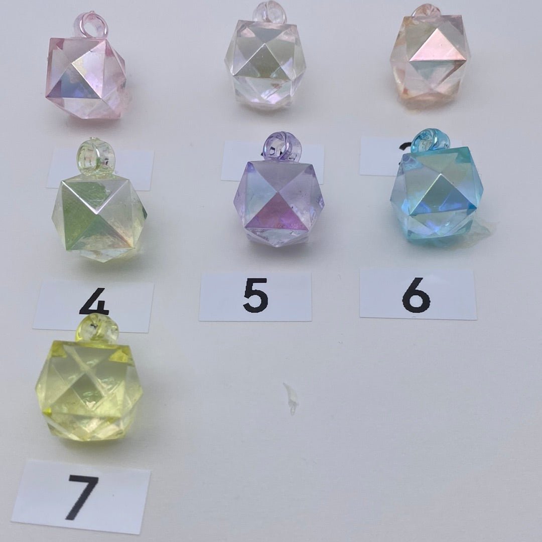 55. clear UV pendant Diamond beads - Romo bead