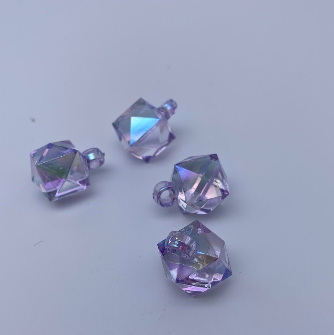 55. clear UV pendant Diamond beads - Romo bead