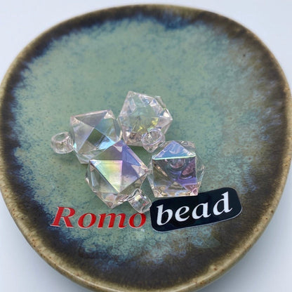 55. clear UV pendant Diamond beads - Romo bead