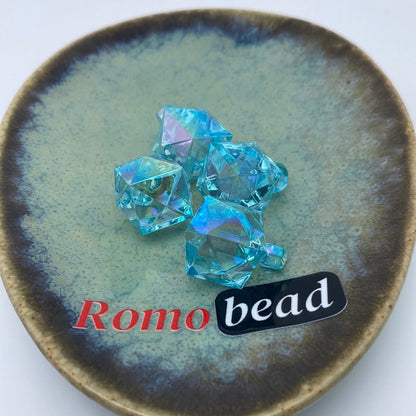 55. clear UV pendant Diamond beads - Romo bead