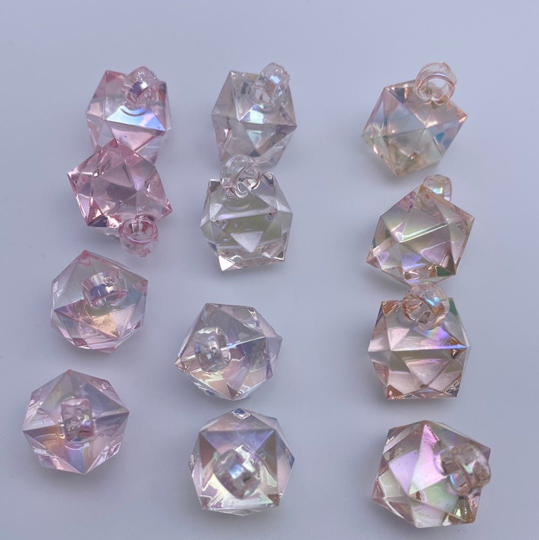 55. clear UV pendant Diamond beads - Romo bead