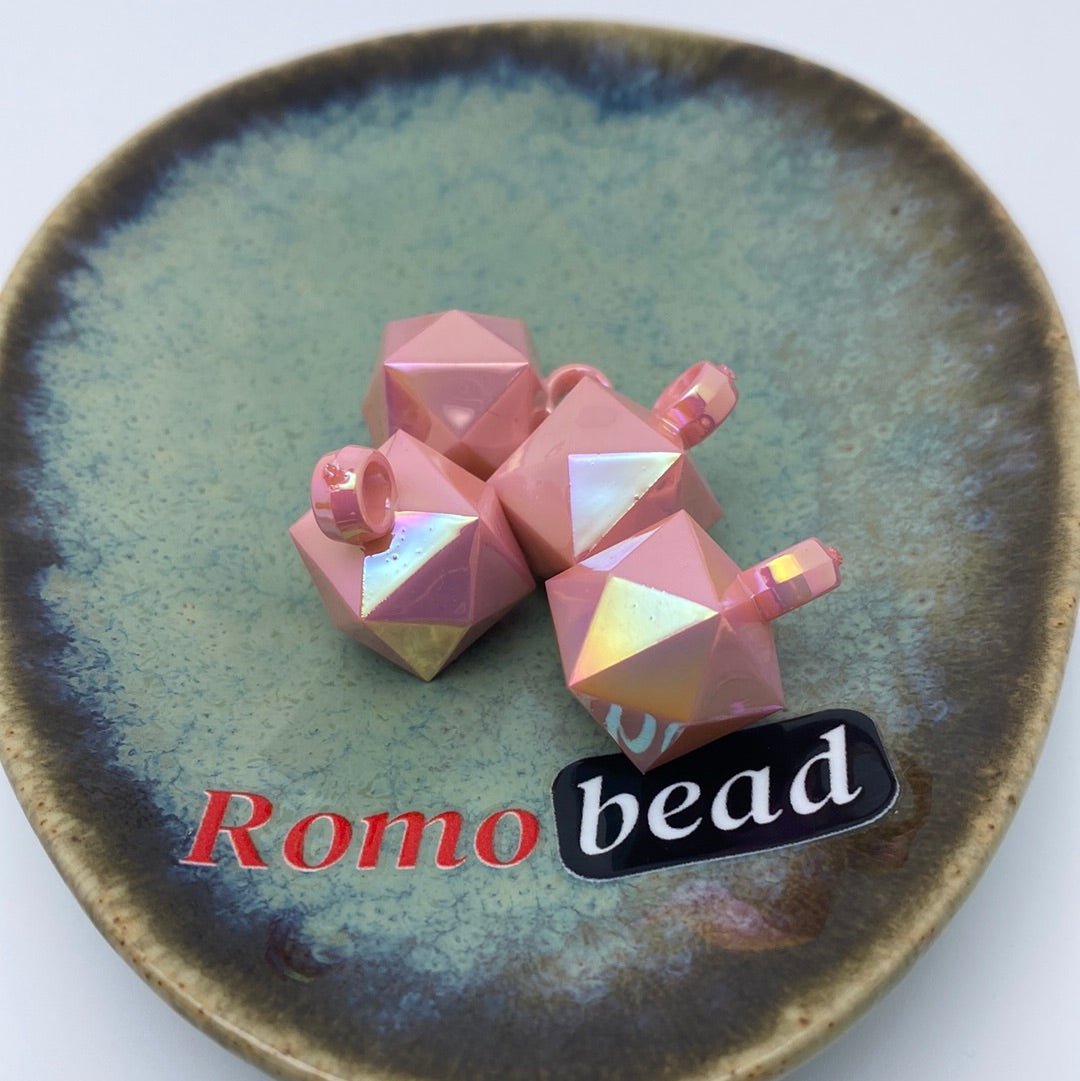 56. diamond UV pendant beads - Romo bead