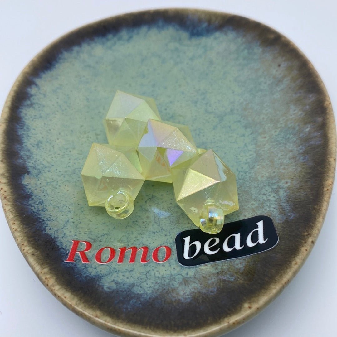 57. Shiny UV Diamond pendant beads - Romo bead