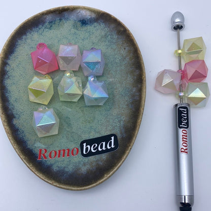 57. Shiny UV Diamond pendant beads - Romo bead