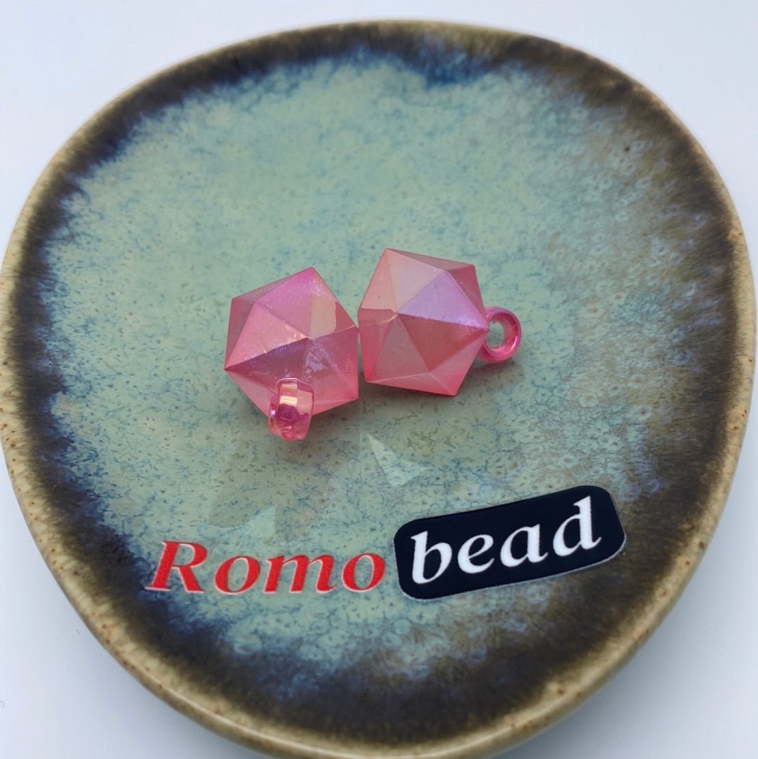 57. Shiny UV Diamond pendant beads - Romo bead