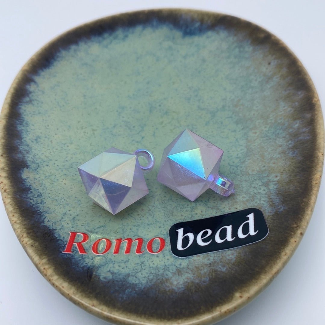 57. Shiny UV Diamond pendant beads - Romo bead