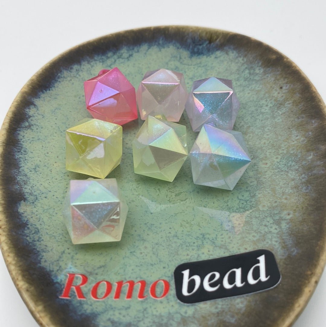 57. Shiny UV Diamond pendant beads - Romo bead