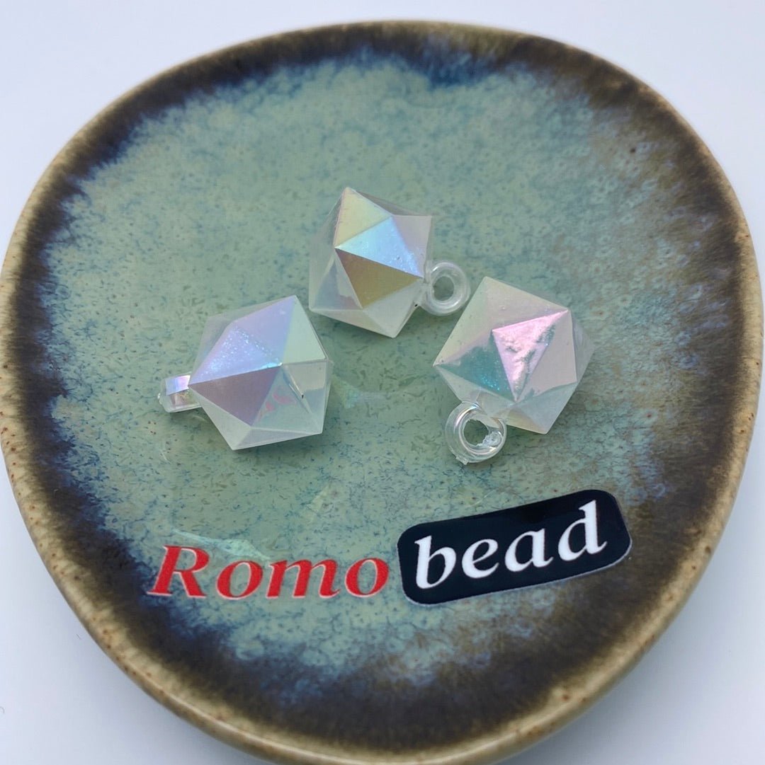 57. Shiny UV Diamond pendant beads - Romo bead