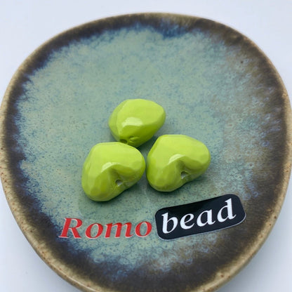 58. heart beads - Romo bead