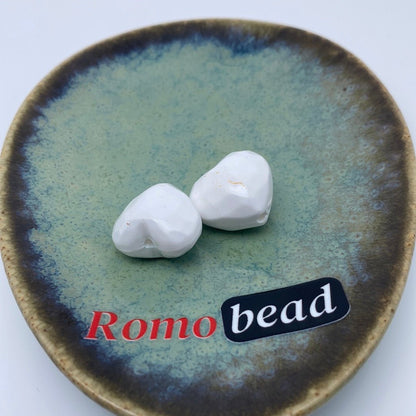 58. heart beads - Romo bead