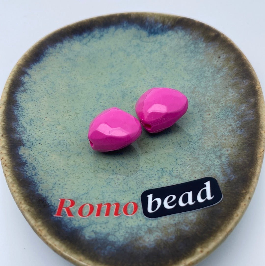 58. heart beads - Romo bead