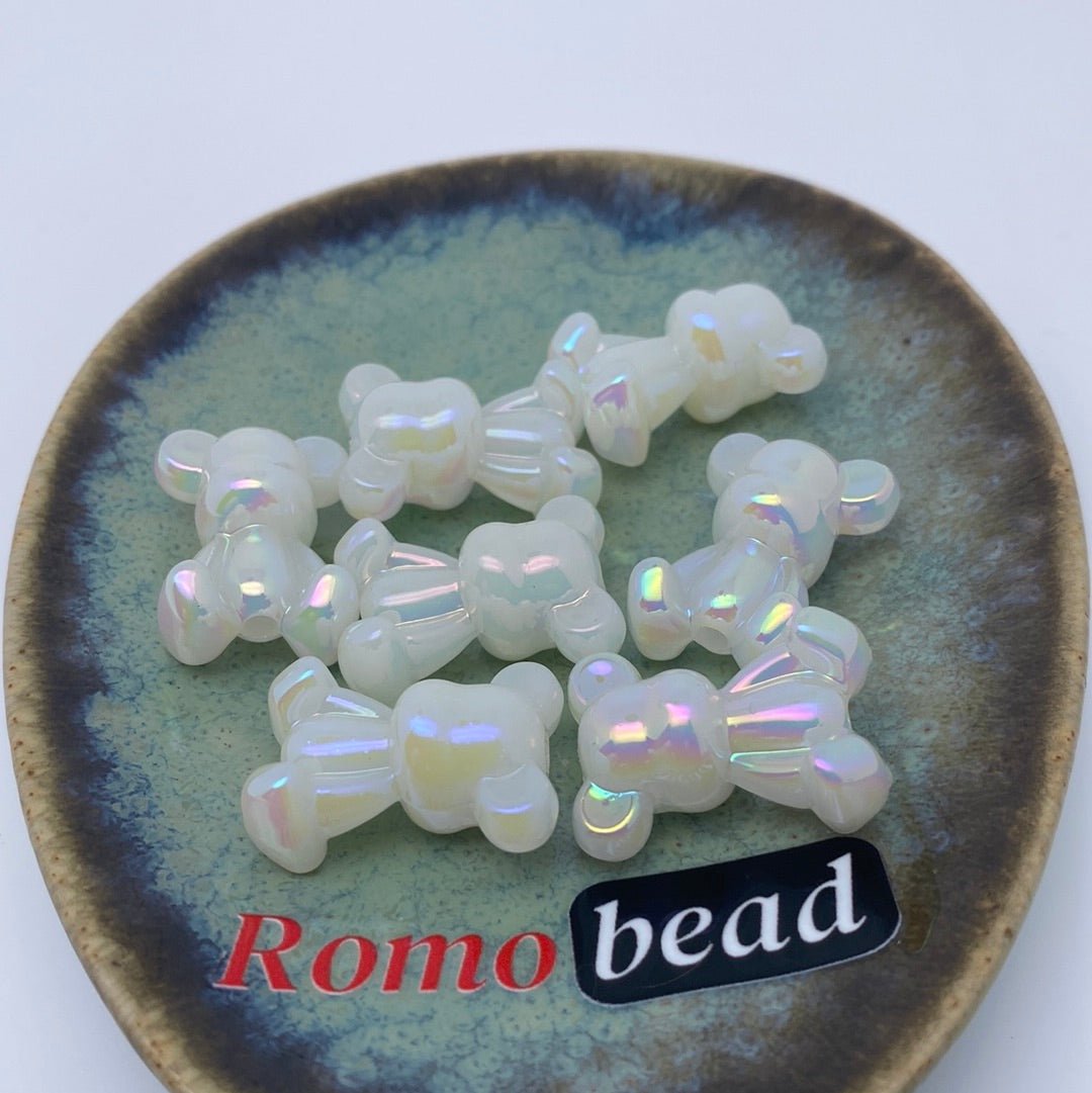 6. Shiny UV bear beads - Romo bead