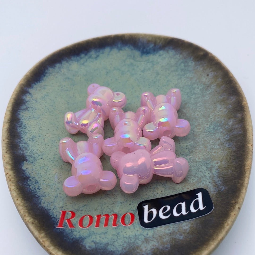 6. Shiny UV bear beads - Romo bead