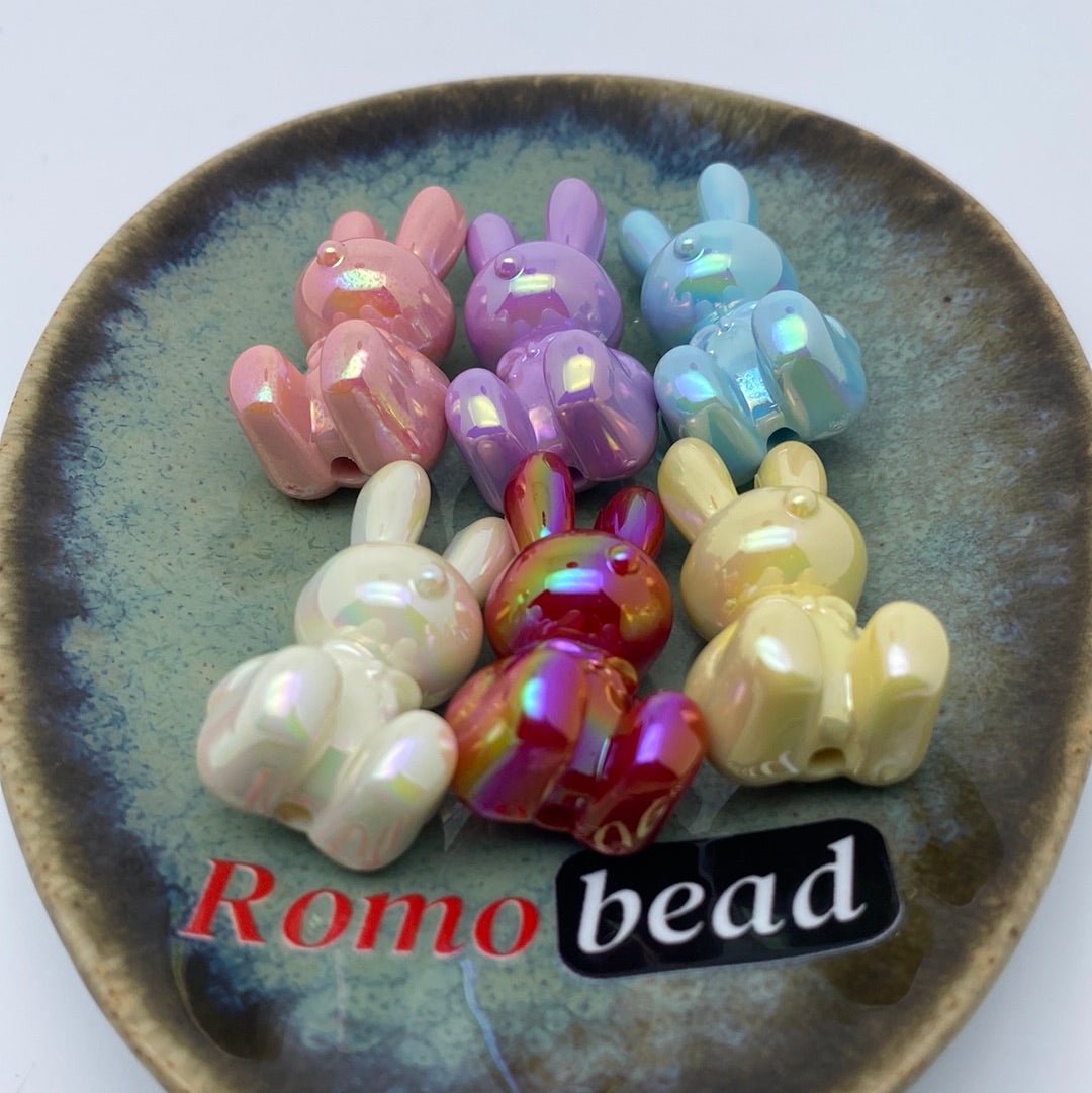 62. rabbit Uv beads - Romo bead