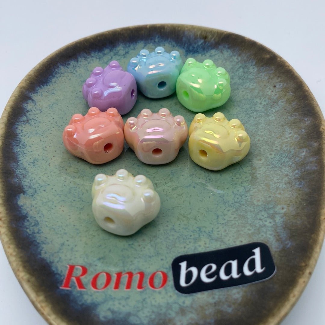 65. paw claws uv beads - Romo bead