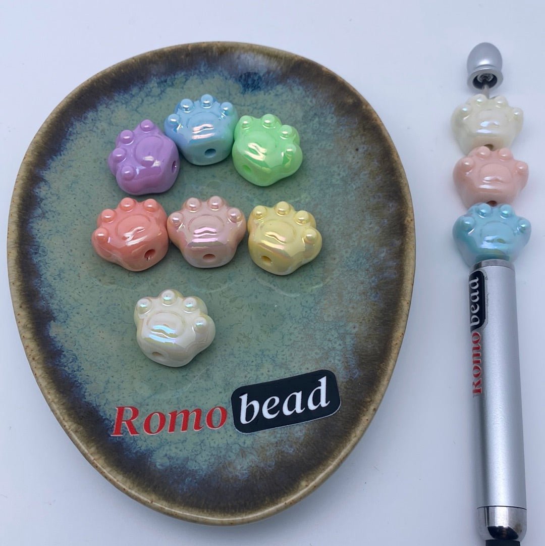 65. paw claws uv beads - Romo bead