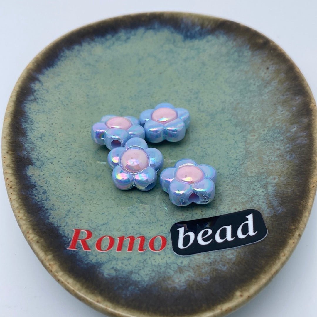 69. flower uv beads - Romo bead