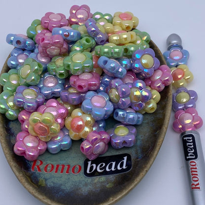 69. flower uv beads - Romo bead